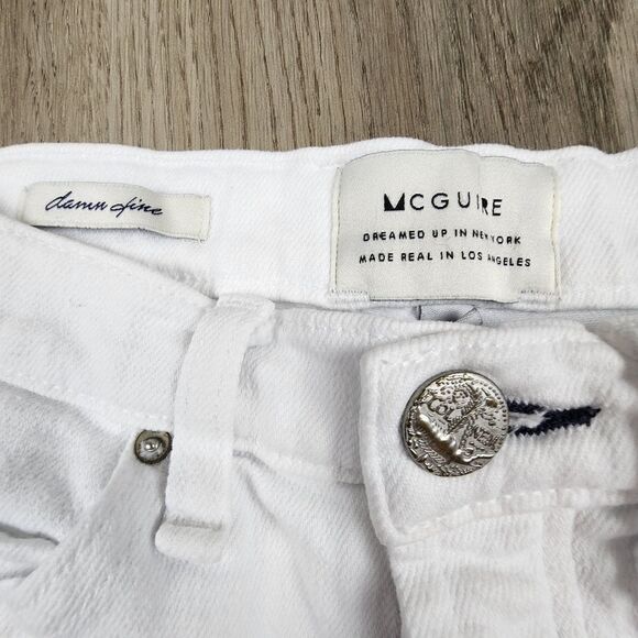 McGuire Damn Fine High-Rise Denim Shorts size 26 - Picture 3 of 6